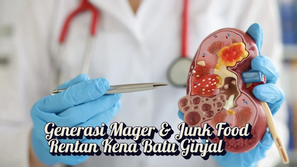Generasi Mager & Junk Food Rentan Kena Batu Ginjal